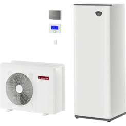 АRISTON топлинска пумпа воздух/вода сплит со бојлер 180л COMPACT 16,7kW